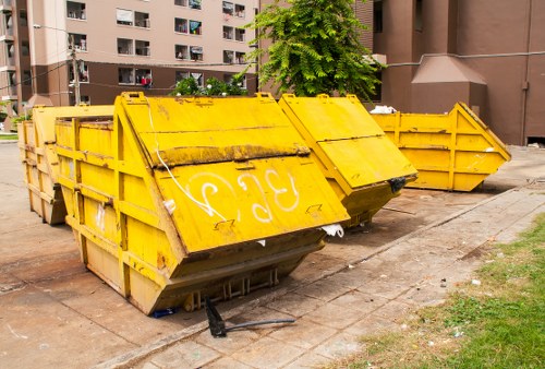 Junk removal team handling bulky items in Essendon