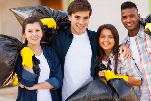 Beneco Trash team handling builders waste clearance